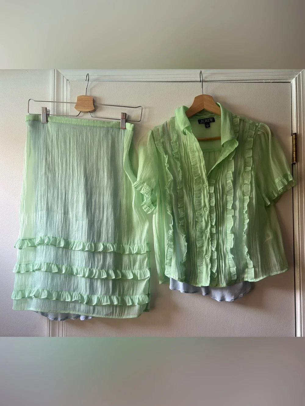 J. Crew light mint